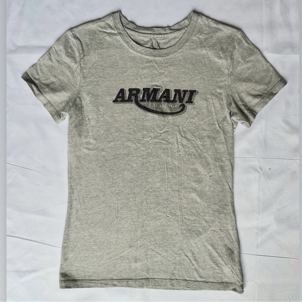 Vintage Graphic Armani Gray T-Shirt